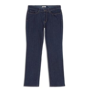 Levi's 525 Perfect Waist Indigo Straight Leg Jeans Women's 14 Blue Dark Pre-owne